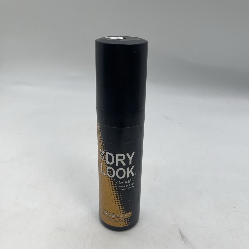 Vintage The Dry Look For Men Non Aerosol Hairspray Extra Hold 8 oz 227g New NOS
